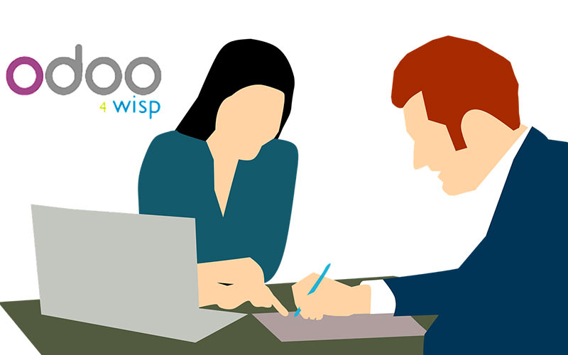 Odoo 4 Wisp, benvenuto wizard dei contratti