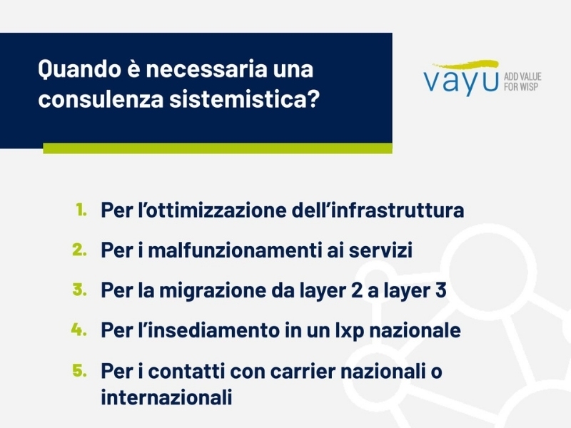 Perché richiedere una consulenza sistemistica? 5 punti fondamentali